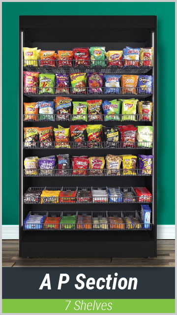 Premier 2.0 - A P Section - 7 Shelves