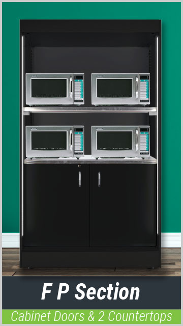 Premier 2.0 - F P Section - Cabinet Doors & 2 Countertops