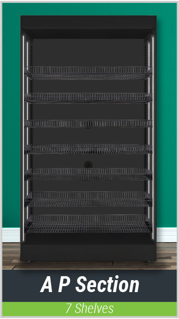 Premier 2.0 - A P Section - 7 Shelves
